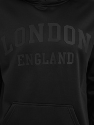 Bluza z kapturem męska czarna OZONEE JS/8B1986/3