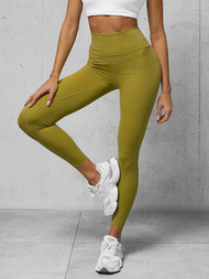 Legginsy damskie oliwkowe OZONEE O/620006
