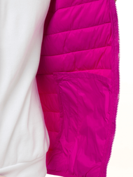 Куртка жіноча фуксія OZONEE JS/M23037/14