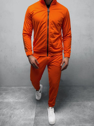 Bluza męska rozpinana pomarańczowa OZONEE B/10017