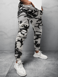 Штани чоловічі джоггери Чорно-Бiлi OZONEE O/11104