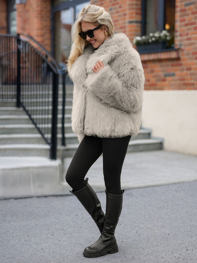 Куртка жіноча ciро-Бежева OZONEE JS/61M8515/92