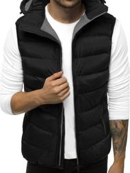 Kamizelka męska czarna OZONEE N/6505