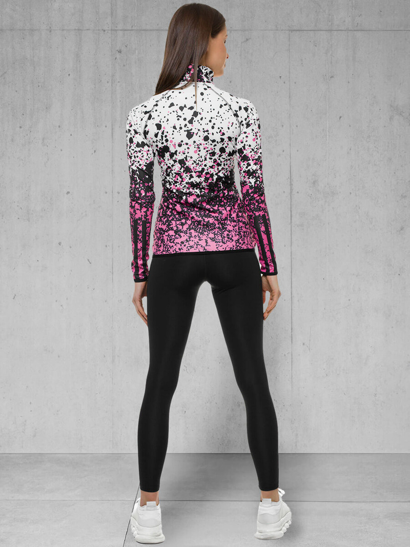 Жіночий спортивний костюм з двох частин Яскраво-Рожевий OZONEE O/20401