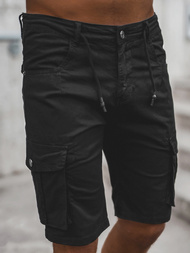 Шорти джинові чоловічі Чорнi OZONEE T/BB70011/1