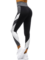 Legginsy damskie czarne OZONEE O/54038