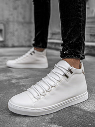 Sneakersy wysokie białe OZONEE G/222
