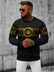 Bluza męska czarna OZONEE JS/8B1112/3