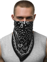 Bandana męska czarna OZONEE BND109