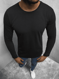 Longsleeve męski czarny OZONEE O/1209Z