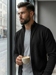 Светр чоловічій чорний OZONEE JS/59B3605/3