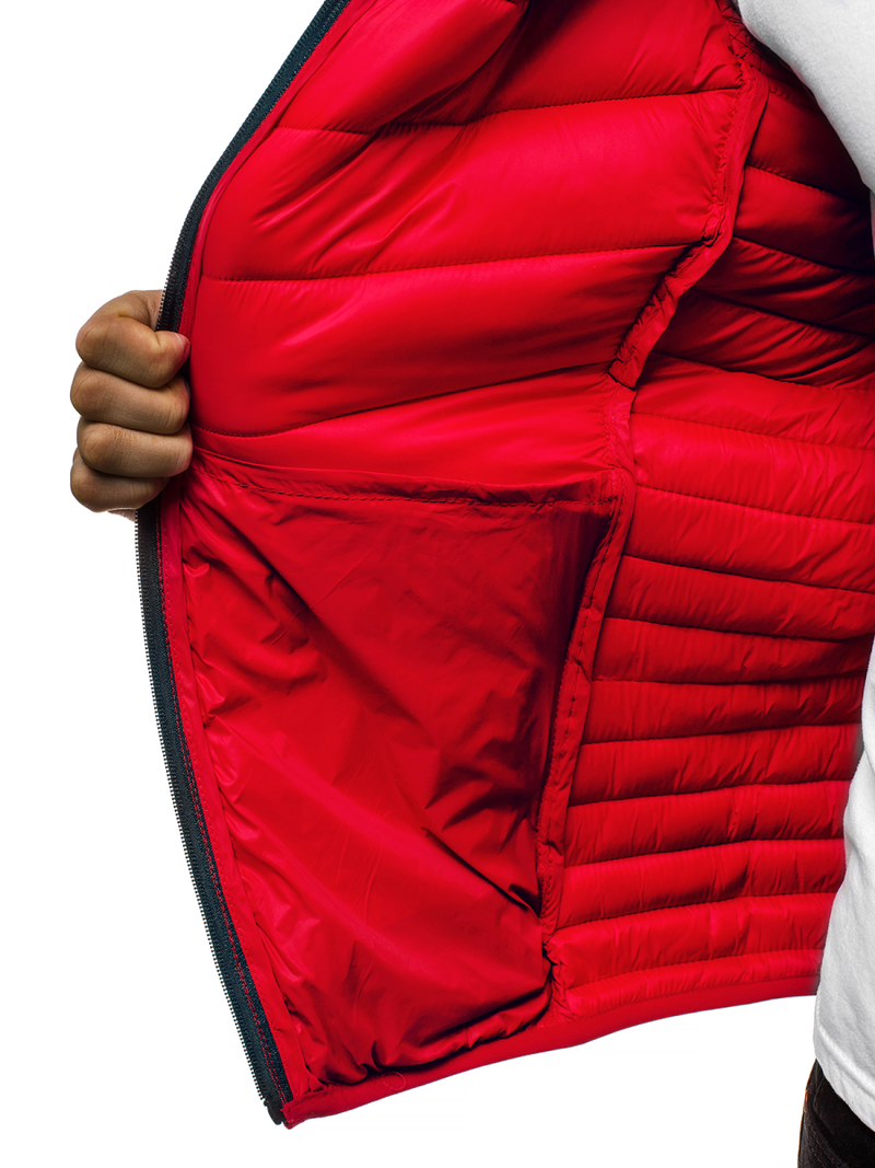 Куртка чоловіча Червона OZONEE JB/JP1137