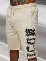 Komplet dresowy męski loose fit beżowy OZONEE JS/27C6531/6