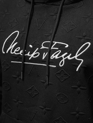 Толстовка чоловіча чорна OZONEE JS/3B572