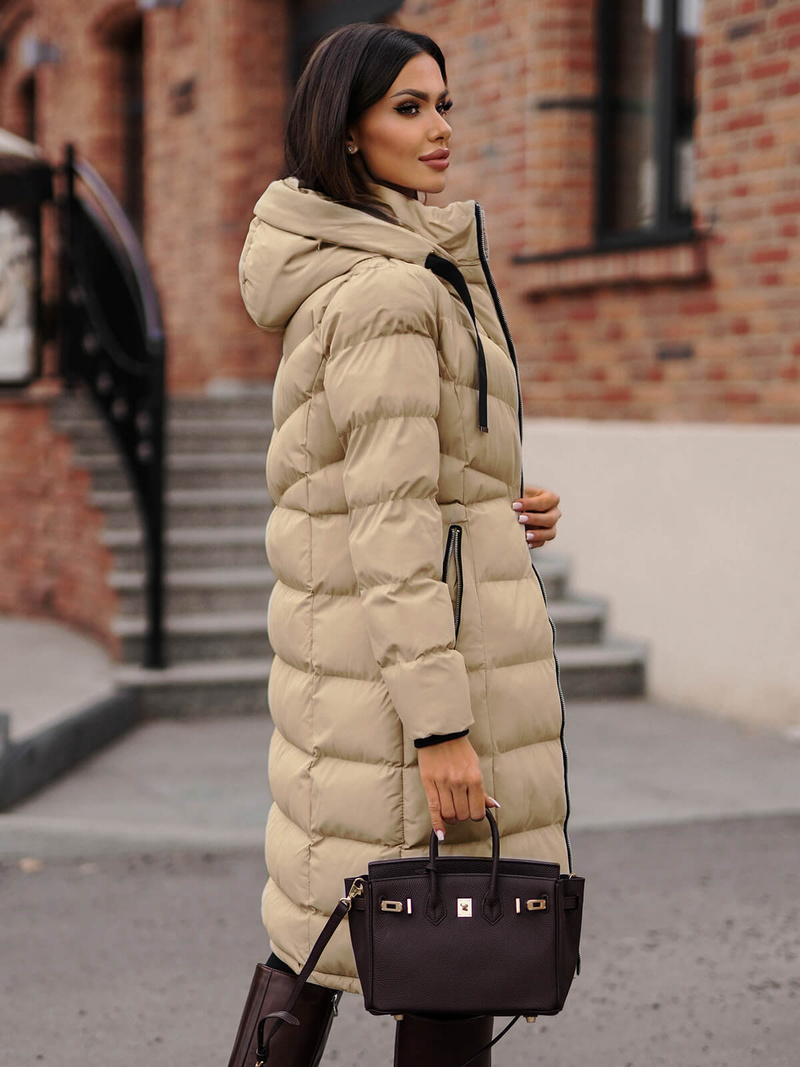 Куртка жіноча Бежева OZONEE JS/M736/62Z