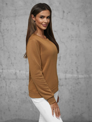 Bluza damska brązowa OZONEE JS/W01/157Z