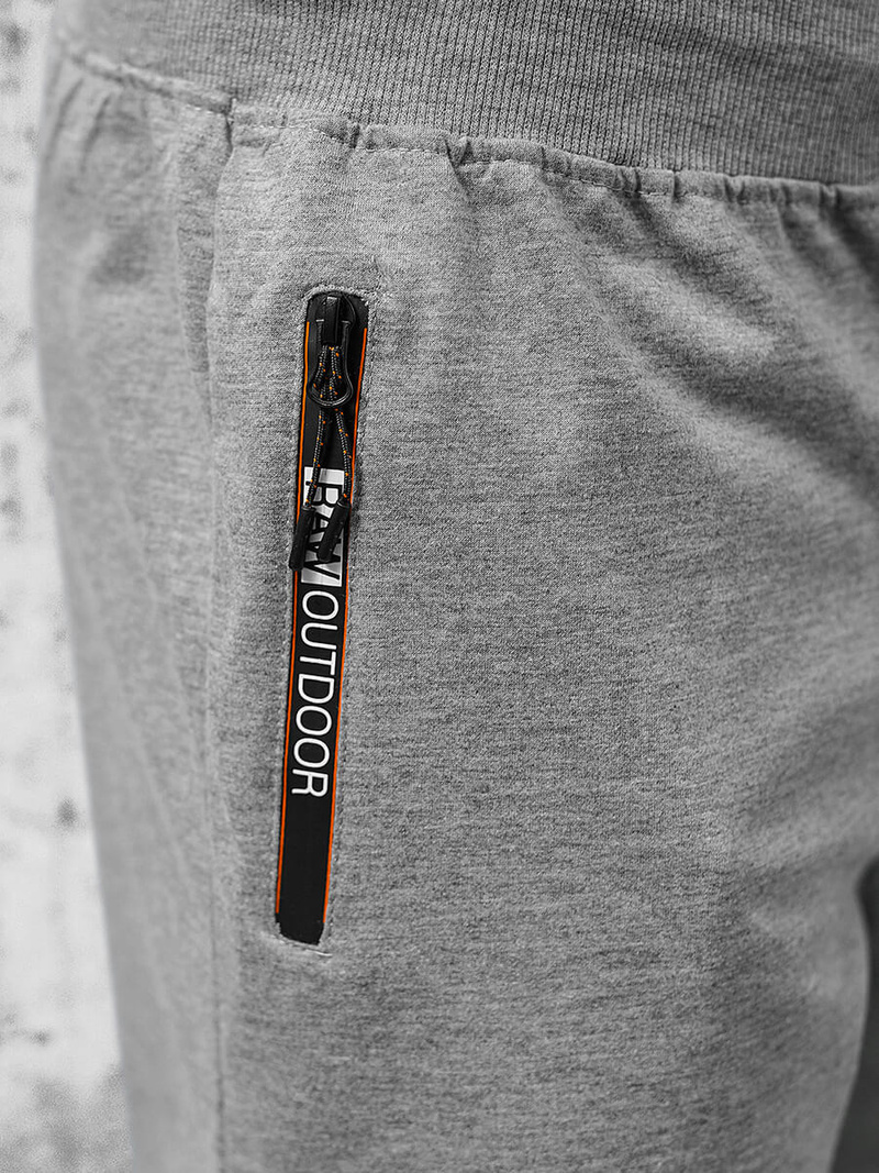 Spodenki dresowe męskie szare OZONEE JS/8K922