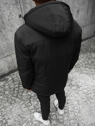 Kurtka zimowa męska czarna OZONEE JS/M713/392