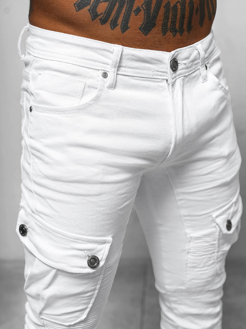 Чоловічі штани чинос Бiлi OZONEE O/E6979W