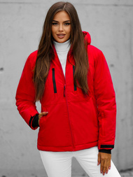Куртка жіноча Червона OZONEE JS/HH012/5Z