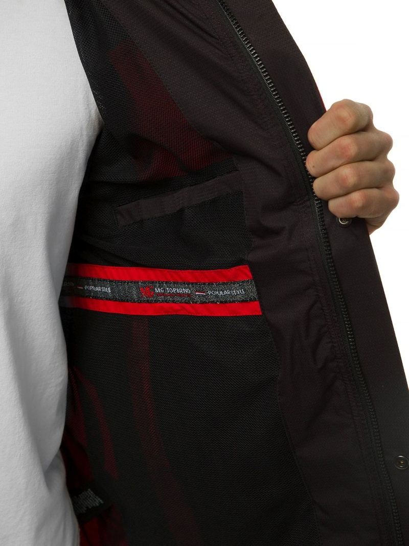 Куртка демicезонна чоловіча Червона OZONEE MG/2512