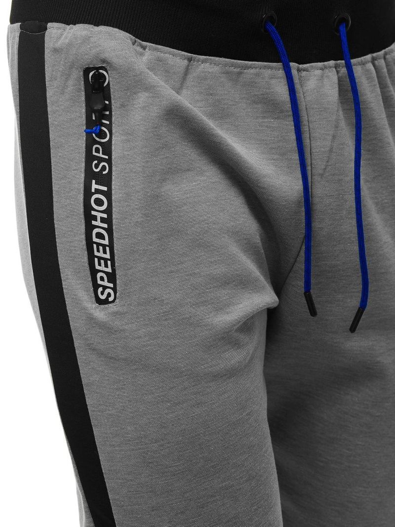 Spodnie dresowe męskie szare OZONEE JS/AM107