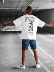 Футболка чоловіча Бiлий OZONEE O/3433