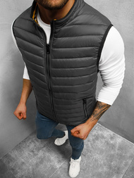 Безрукавка чоловіча Графiтова OZONEE N/7103/4