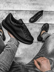 Sneakersy czarne OZONEE CH/257