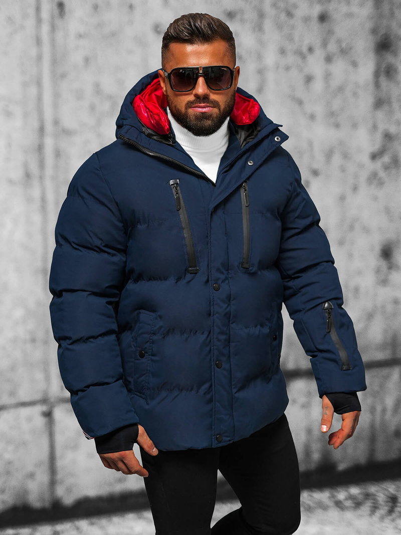 Куртка Чоловіча Tемно-Cиня OZONEE JS/5M771/215