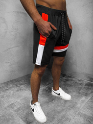 Шорти чоловічі Чорнi OZONEE JS/KS2603