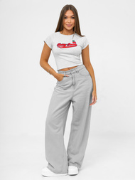 T-shirt damski szary OZONEE JS/R62744