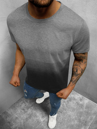 T-Shirt męski grafitowy OZONEE JS/8T81/2
