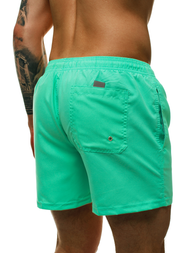 Spodenki kąpielowe męskie miętowe OZONEE ST002-2