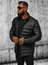 Куртка чоловіча чорна OZONEE JS/22M326/392