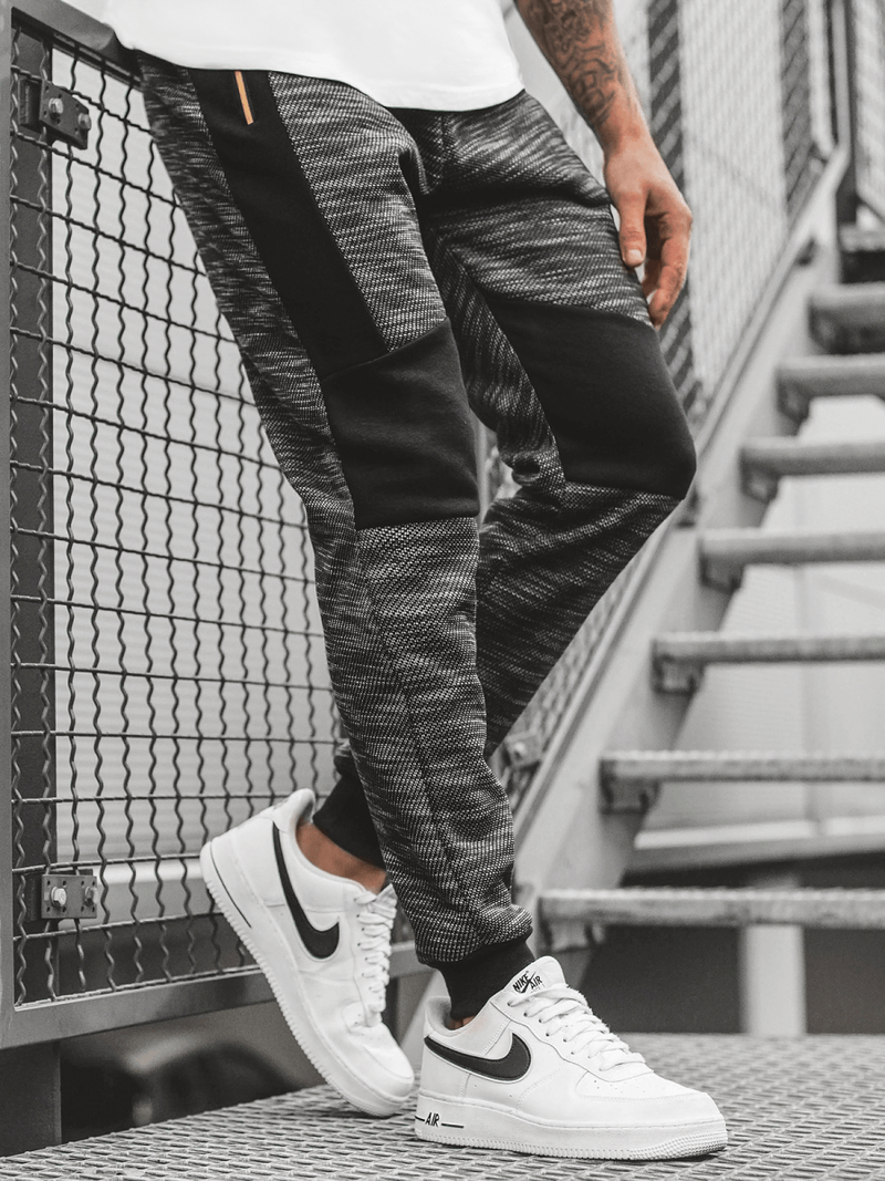 Штани спортивні чоловічі Чорнi OZONEE JS/K60017