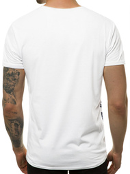 T-Shirt męski biały OZONEE JS/SS10963