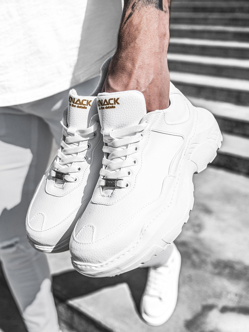 Sneakersy białe OZONEE O/KN75