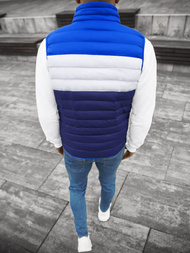 Безрукавка чоловіча Темно-Синя/Синьо OZONEE JS/M13076/215Z