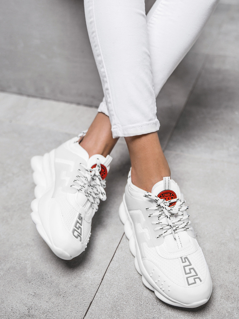 Sneakersy damskie białe OZONEE G/2021