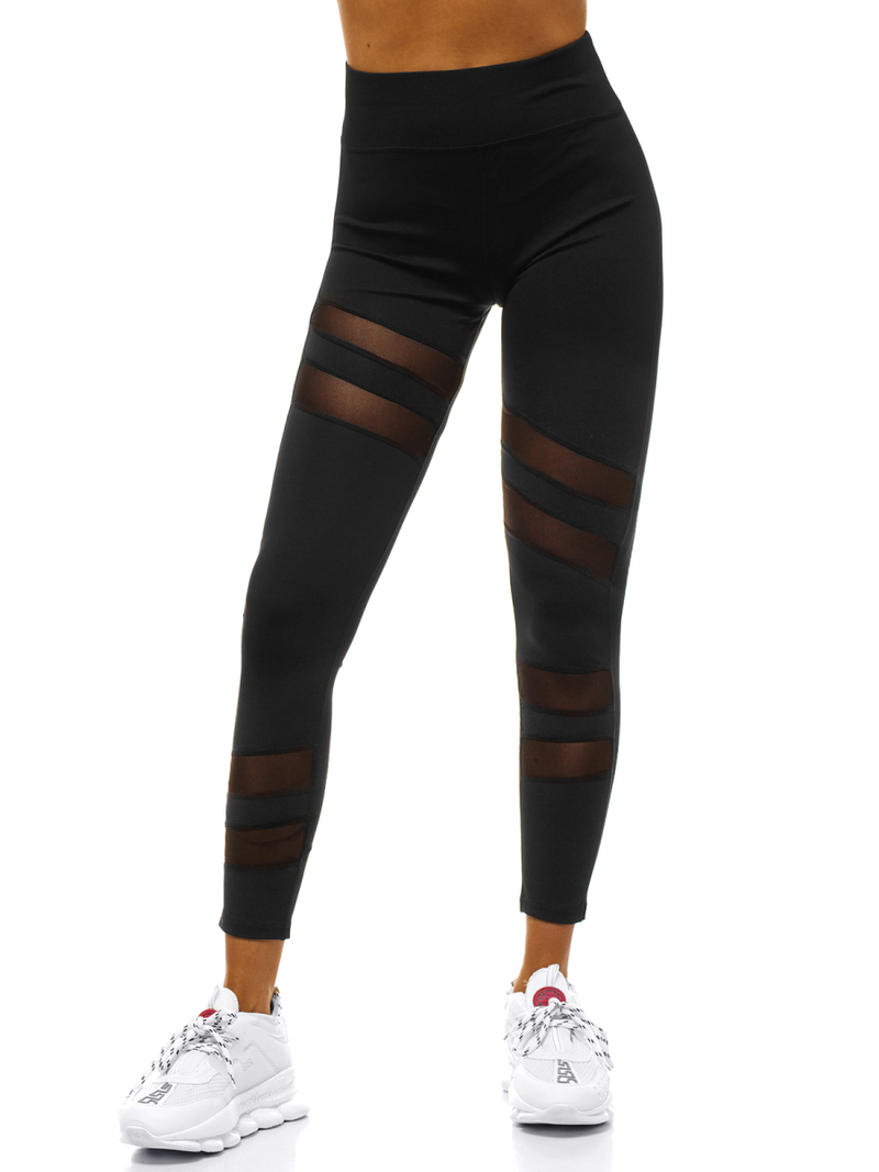 Legginsy damskie czarne OZONEE O/54729