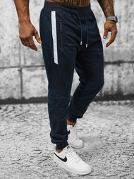 Spodnie dresowe męskie granatowe OZONEE JS/8K212B