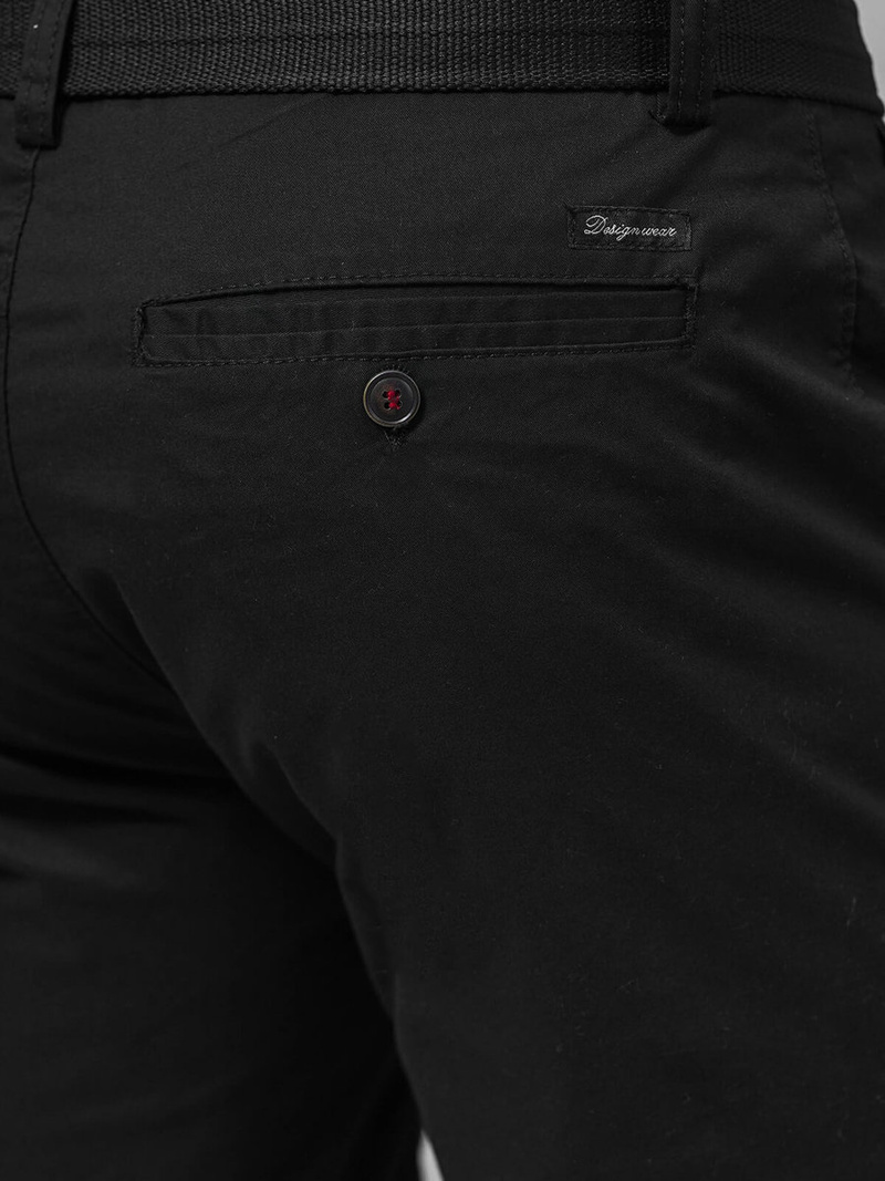 Шорти джинові чоловічі Чорнi OZONEE T/XX160085/1Z