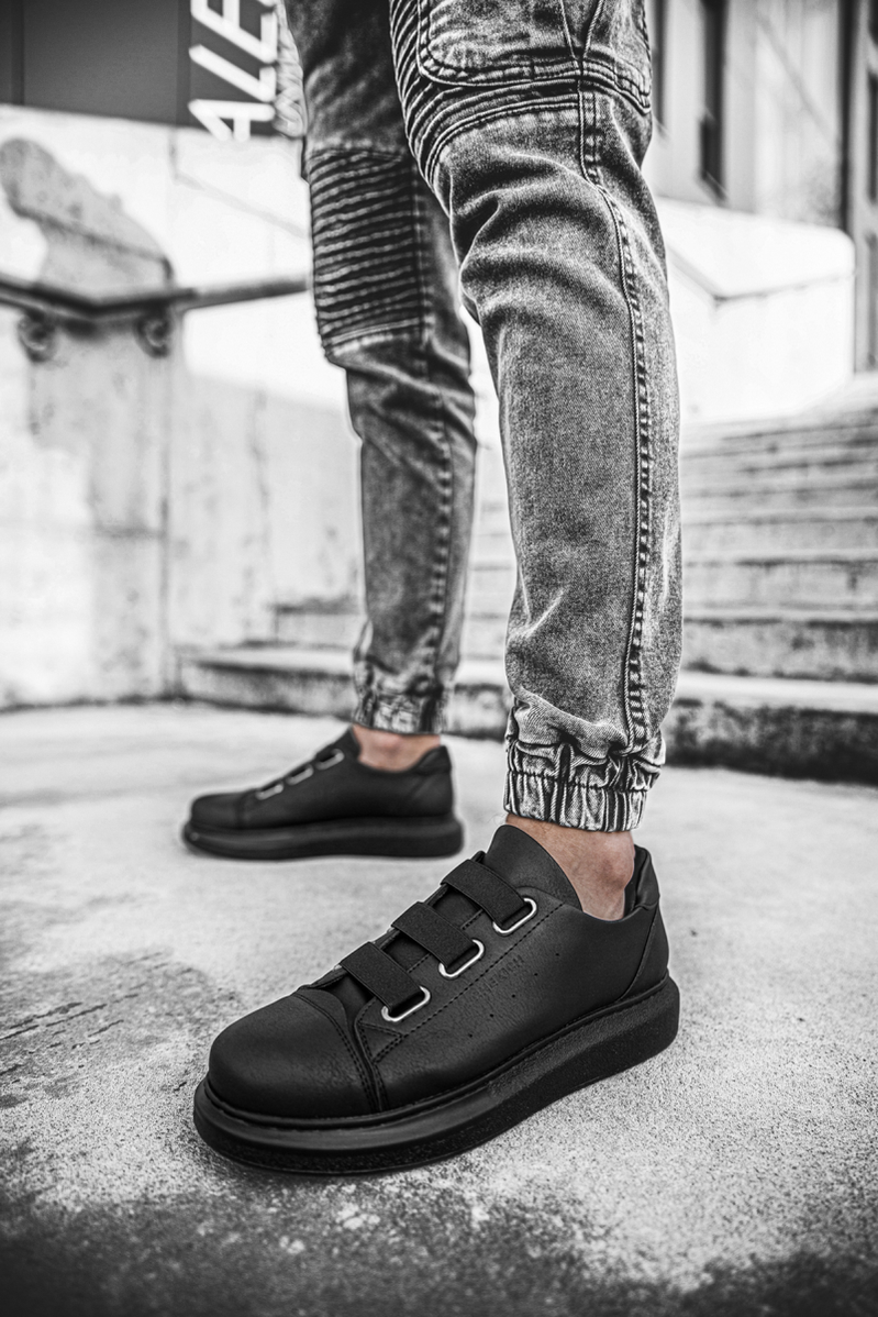 Sneakersy czarne OZONEE CH/253