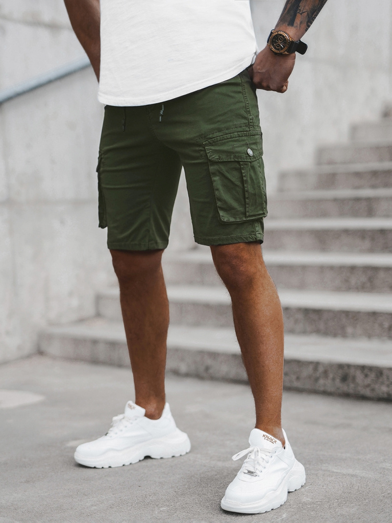 Шорти джинові чоловічі Зеленi OZONEE T/BB70011/3