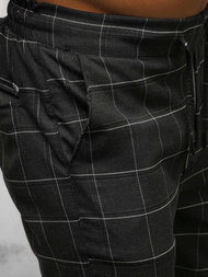 Чоловічі штани джоггери чинос Чорнi OZONEE DJ/2276/22