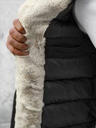 Kurtka zimowa męska czarna OZONEE JS/22M50/392