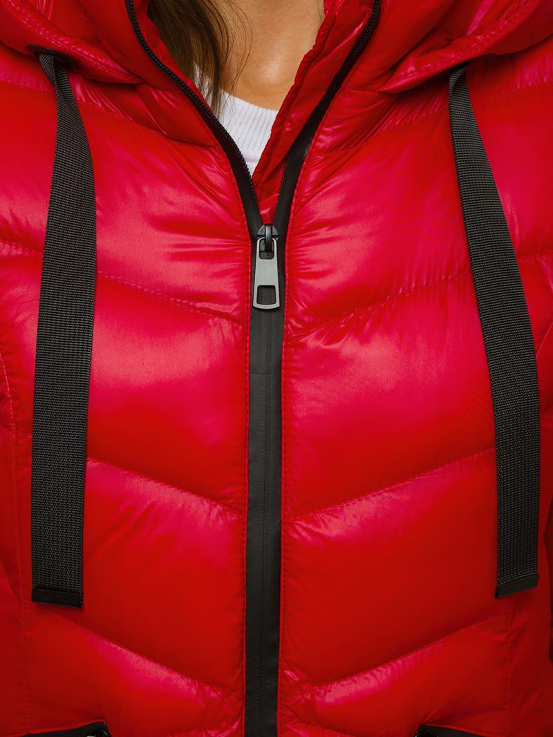 Куртка жіноча Червона OZONEE JS/M23066/1
