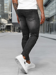 Чоловічі джинси чорнi OZONEE NB/MP0142NZ