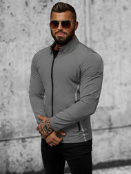 Kurtka przejściowa męska szara OZONEE JS/M10303Z